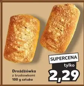 Kaufland Drożdżówka z truskawkami oferta