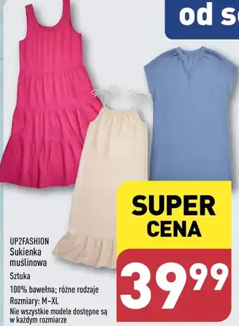 ALDI Sukienka damska Up2Fashion oferta