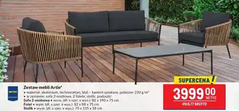 Makro Zestaw mebli Metro oferta