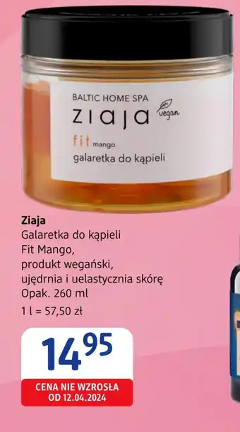 dm drogerie markt Żel do kąpieli Ziaja oferta