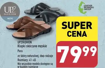 ALDI Klapki Up2Fashion oferta