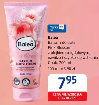 dm drogerie markt Balsam do ciała Balea oferta