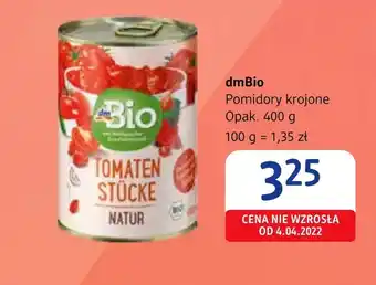 dm drogerie markt Pomidory krojone DmBio oferta