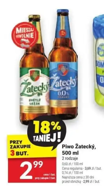 Twój Market Piwo Žatecký, 500 ml oferta