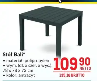 Makro Stół Bali oferta