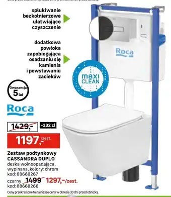 Leroy Merlin Zestaw podtynkowy Roca oferta
