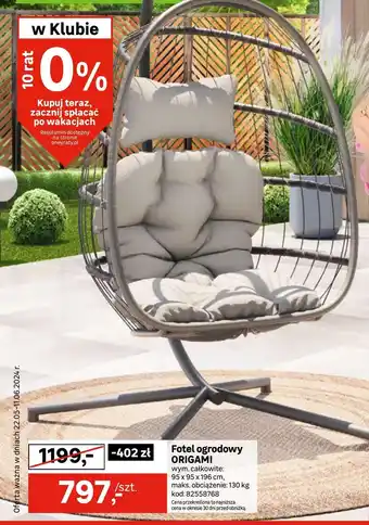 Leroy Merlin Fotel ogrodowy oferta