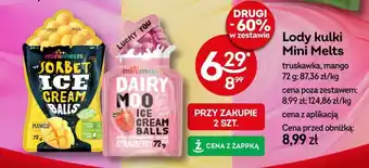 Żabka Lody kulki Mini Melts oferta