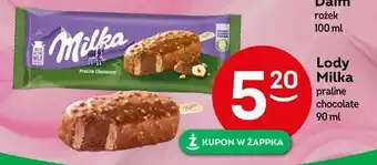 Żabka Lody Milka oferta