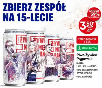 Żabka Piwo Żywiec Pągowski oferta