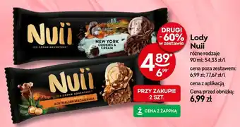 Żabka Lody Nuii oferta