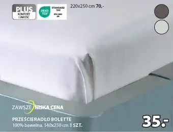 JYSK prześcieradło oferta