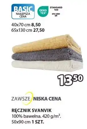JYSK ręcznik oferta
