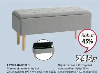 JYSK Ławka Badsted oferta