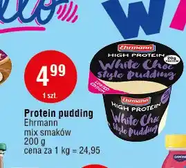 E.Leclerc Deser wysokobiałkowy biała czekolada Ehrmann High Protein oferta
