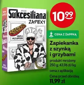 Żabka Zapiekanka z szynką i grzybami oferta