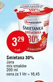 E.Leclerc Śmietanka 30 % uht Janaturalnie oferta