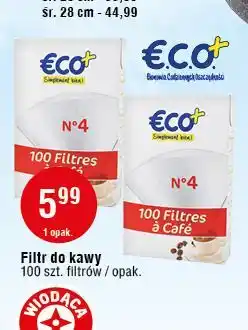 E.Leclerc Filtry do kawy Eco+ oferta