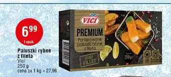 E.Leclerc Paluszki rybne panierowane premium Vici oferta