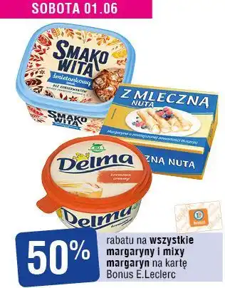 E.Leclerc Margaryna Smakowita Śmietankowy Smak oferta