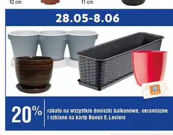 E.Leclerc Doniczka szklana oferta