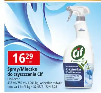 E.Leclerc Mleczko do czyszczenia Cif Cleanboost oferta