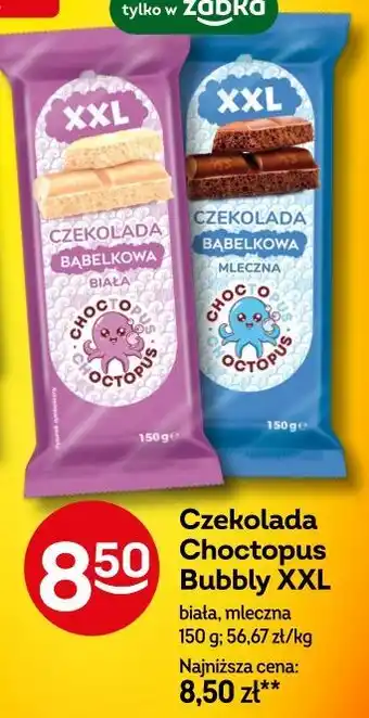 Żabka Czekolada Choctopus Bubbly XXL oferta