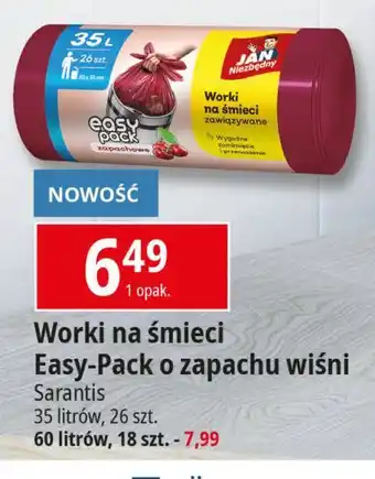 E.Leclerc Worki na smieci 60 l o zapachu wiśni Jan Niezbędny oferta