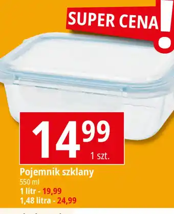 E.Leclerc Pojemnik szklany z pokrywą 1.48 l oferta
