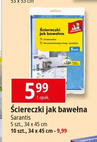 E.Leclerc Ściereczki uniwersalne jak bawełna Jan Niezbędny oferta