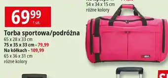 E.Leclerc Torba na kółkach 65 x 36 31 cm Enrico Benetti oferta