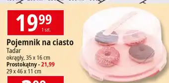 E.Leclerc Pojemnik na ciasto 29 x 46 11 cm Tadar oferta
