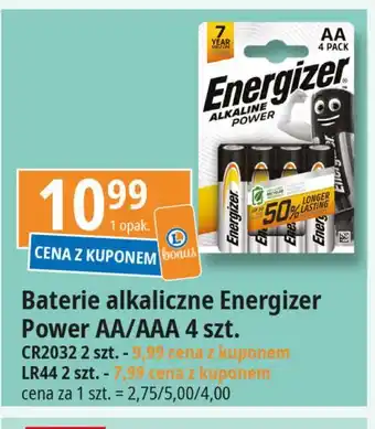 E.Leclerc Baterie alkaliczne aaa Energizer oferta