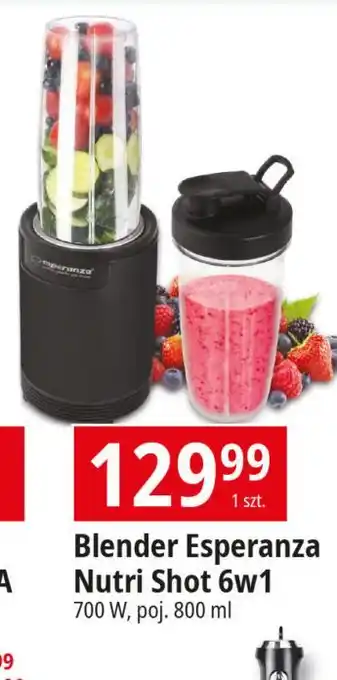 Blender nutri shot 6w1 700w Esperanza