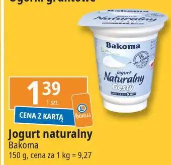 E.Leclerc Jogurt naturalny gęsty Bakoma Naturalny oferta