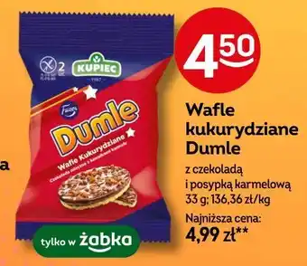 Żabka Wafle kukurydziane Dumle oferta