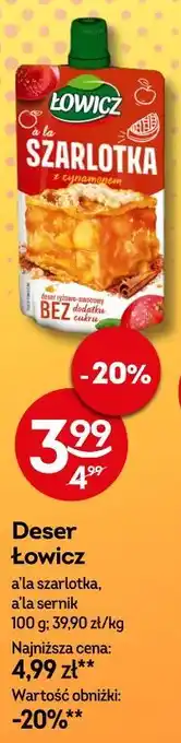 Żabka Deser Łowicz oferta