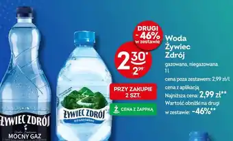 Żabka Woda Żywiec Zdrój oferta