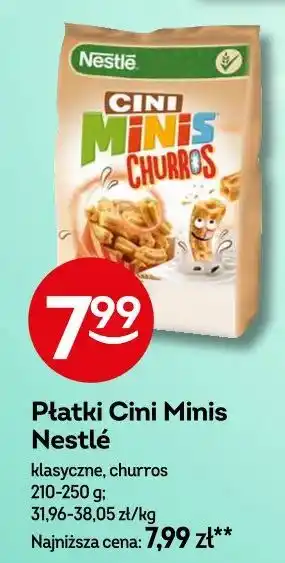 Żabka Płatki Cini Minis Nestle oferta