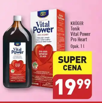ALDI KRÜGER Tonik Vital Power Pro Heart 1 l oferta