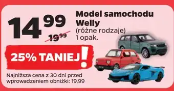 Netto Model samochodu Welly oferta