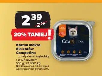 Netto Karma mokra dla kotów Competina oferta