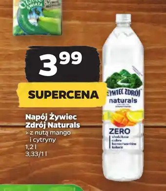 Netto Napój Żywiec Zdrój Naturals oferta