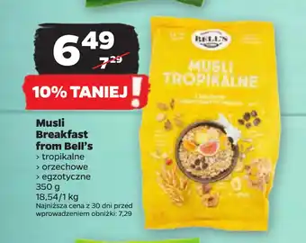 Netto Musli Breakfast from Bell’s oferta