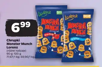 Netto Chrupki Monster Munch Lorenz oferta