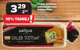 Netto Chleb tostowy pełnoziarnisty Bakersfield oferta