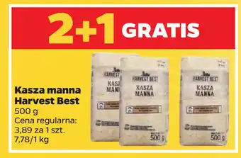 Netto Kasza manna Harvest Best oferta