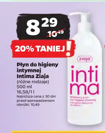 Netto Płyn do higieny intymnej Intima Ziaja oferta