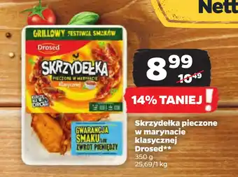 Netto Skrzydełka pieczone w marynacie klasycznej Drosed oferta