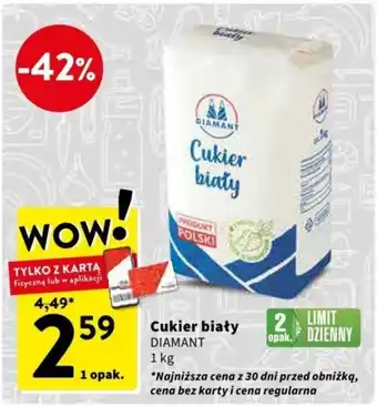 Intermarche Cukier biały DIAMANT 1 kg oferta